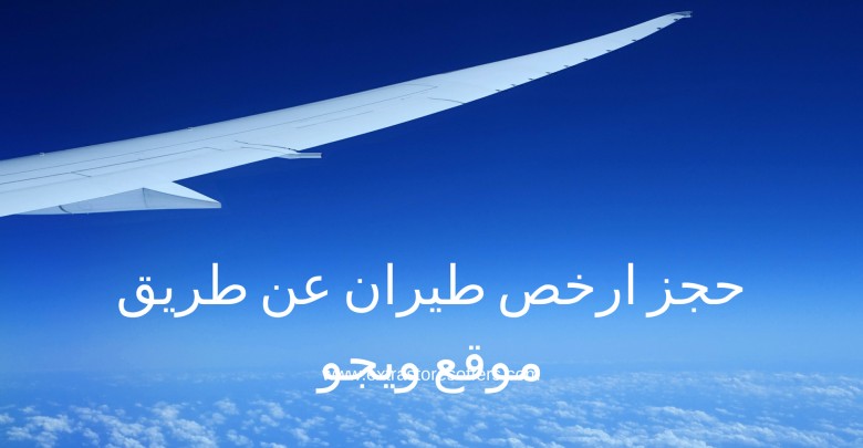 حجز ارخص طيران عن طريق موقع ويجو (1)
